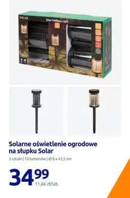 Action Solarne oświetlenie ogrodowe na słupku oferta