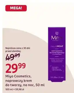 Rossmann Naprawczy krem do twarzy, na noc oferta