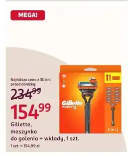 Rossmann Maszynka do golenia + wkłady oferta