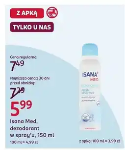 Rossmann Dezodorant w sprayu oferta