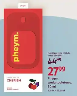 Rossmann Woda toaletowa Cherish oferta