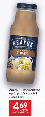 Makro Żurek - koncentrat Krakus oferta