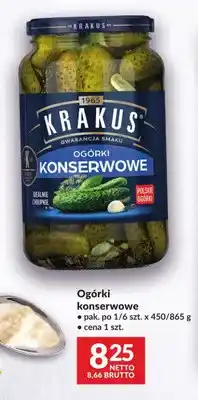 Makro Ogórki konserwowe Krakus oferta