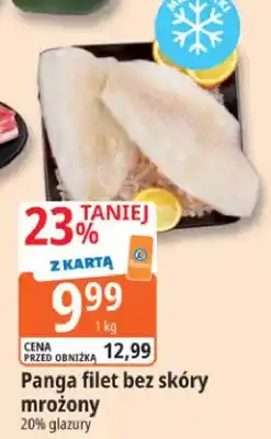 E.Leclerc Panga filet bez skóry mrożony 20% glazury oferta