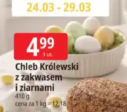 E.Leclerc Chleb Królewski z zakwasem i ziarnami oferta