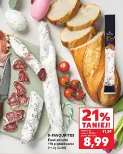 Kaufland Fuet salami oferta