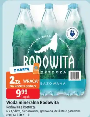 E.Leclerc Woda mineralna Rodowita oferta