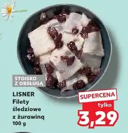 Kaufland Filety śledziowe z żurawiną oferta