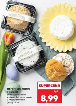 Kaufland Twarożek półtłusty naturalny, wędliny lub z czarnuszką oferta