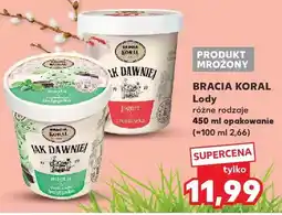 Kaufland Lody różne rodzaje oferta