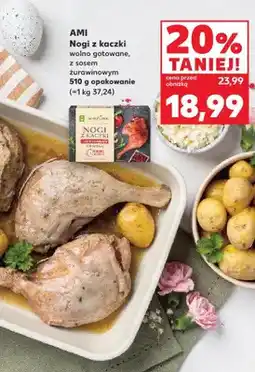 Kaufland Nogi z kaczki wolno gotowane, z sosem żurawinowym oferta