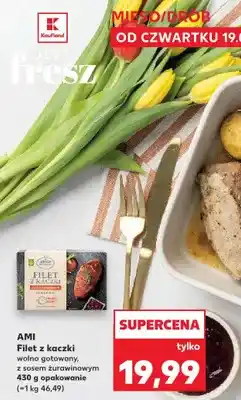 Kaufland Filet z kaczki wolno gotowany, z sosem żurawinowym oferta
