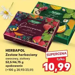 Kaufland Zestaw herbat owocowy, ziołowy oferta