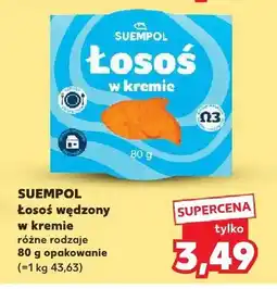 Kaufland Łosoś wędzony w kremie różne rodzaje oferta
