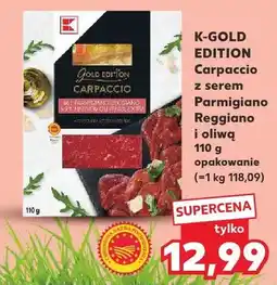 Kaufland Carpaccio z serem Parmigiano Reggiano i oliwą oferta