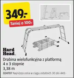Jula Drabina wielofunkcyjna z platformą 4 x 3 stopnie 3,38 m oferta