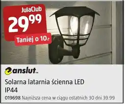 Jula Solarna latarnia ścienna LED IP44 oferta