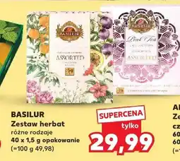 Kaufland Zestaw herbat różne rodzaje oferta