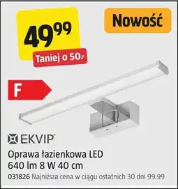 Jula Oprawa łazienkowa LED 640 lm 8 W 40 cm oferta