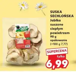 Kaufland Jabłka suszone ciepłym powietrzem oferta