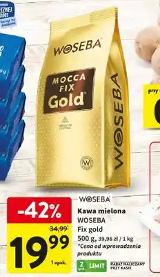 Intermarche Kawa mielona fix gold oferta
