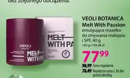 Hebe Emulgujące masełko do zmywania makijażu i SPF Melt With Passion oferta