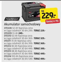 Jula Akumulator samochodowy 50 Ah oferta