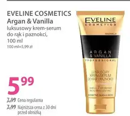 Hebe Luksusowy krem-serum do rąk i paznokci Argan & Vanilla oferta