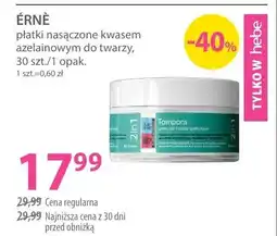 Hebe Płatki nasączone kwasem azelainowym do twarzy oferta