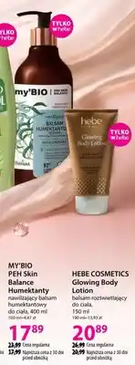 Hebe Balsam rozświetlający do ciała oferta