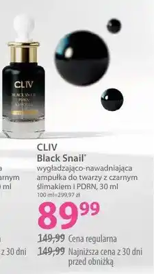 Hebe Black Snail wygładzająco-nawadniająca ampułka do twarzy z czarnym ślimakiem i PDRN oferta
