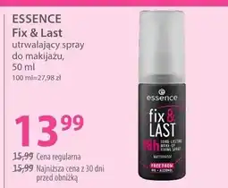 Hebe Utrwalający spray do makijażu Fix & Last oferta