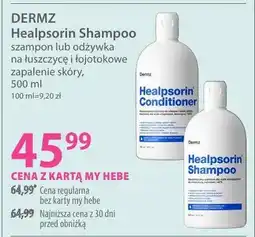 Hebe Szampon nawilżający na łuszczycę i łojotokowo zapalenie skóry Healpsorin Shampoo oferta