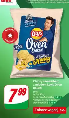Dino Chipsy camembert z miodem Oven Baked oferta
