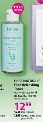 Hebe Odświeżający tonik do twarzy Face Refreshing Toner oferta