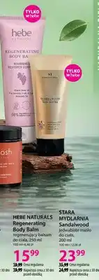 Hebe Masło do ciała jedwabiste Sandalwood oferta