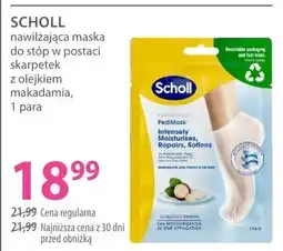 Hebe Nawilżająca maska do stóp w postaci skarpetek z olejkiem makadamia oferta