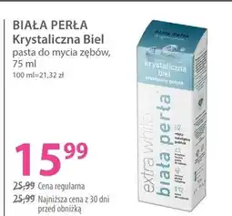Hebe Pasta do mycia zębów Krystaliczna Biel oferta