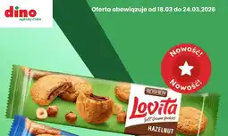 Dino Ciastka z nadzieniem Lovita Soft Cream Cookies Hazelnut oferta
