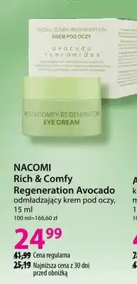 Hebe Krem pod oczy odmładzający Rich & Comfy Regeneration Avocado oferta