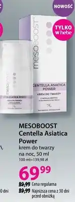 Hebe Krem do twarzy na noc Centella Asiatica Power oferta