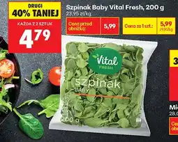 Biedronka Szpinak baby oferta