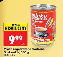 Biedronka Mleko zagęszczone słodzone oferta