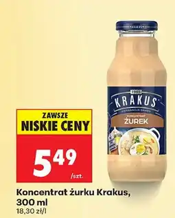 Biedronka Koncentrat żurku oferta