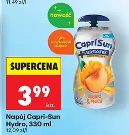 Biedronka Napój Hydro mango & peach oferta