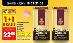 Biedronka Kawa mielona Classic Intense 1+1 GRATIS oferta