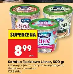 Biedronka Sałatka śledziowa z szynką i jajkiem oferta