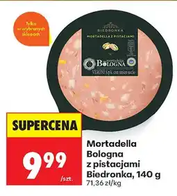 Biedronka Mortadella z pistacjami oferta