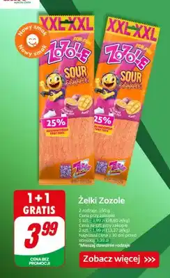 Dino Żelki Sour Spaghetti Marakuja & Fruit, Mango oferta