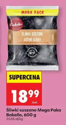 Biedronka Śliwki suszone mega pack oferta
